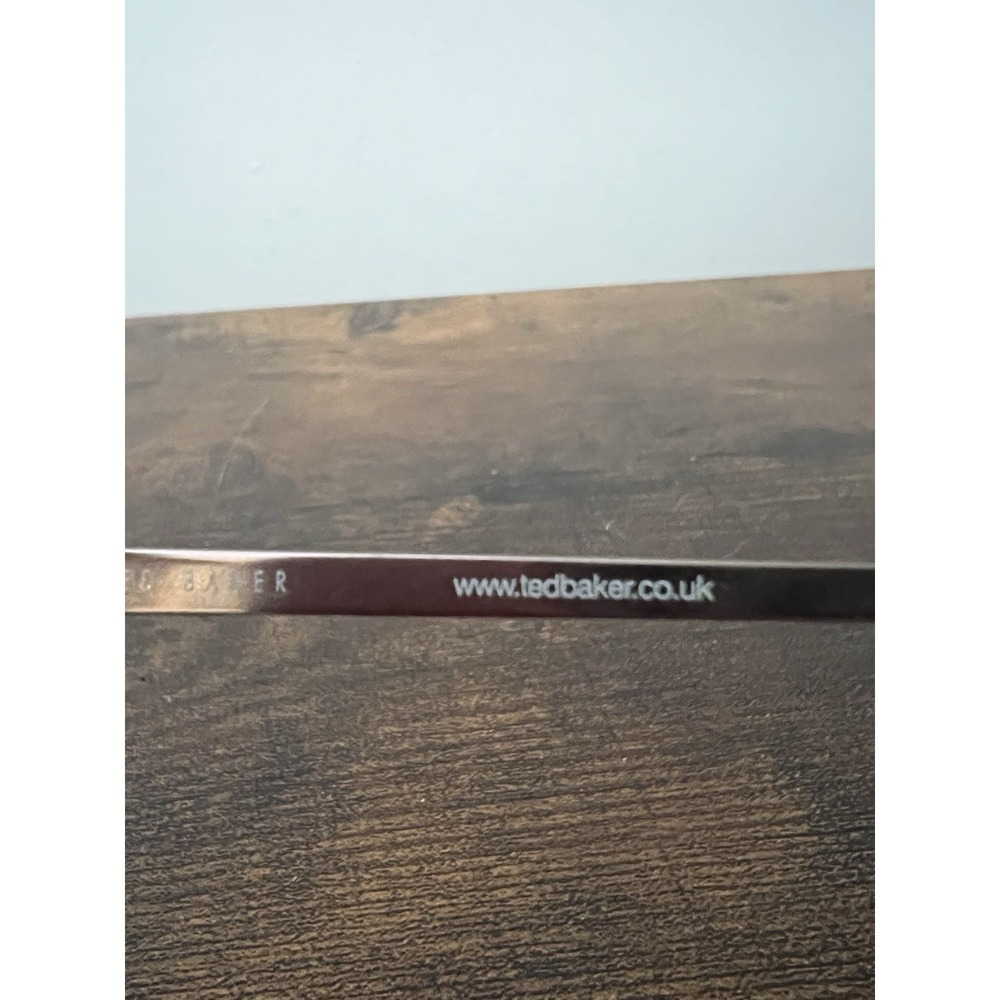 Ted Baker Snake Bite B812 Brown Rectangular Eyegl… - image 6